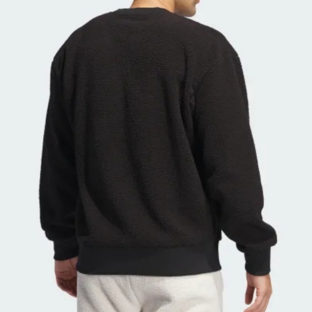 ADIDAS MENS PLUSH SWEAT SHIRT, XL - Picture 5 of 6